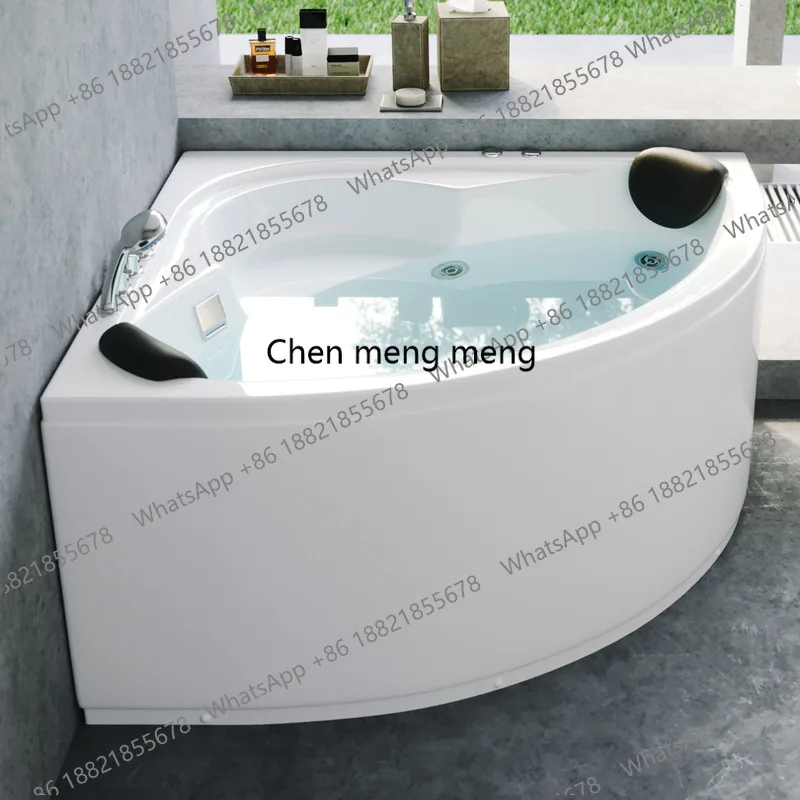 Cross-border fan-shaped triangle hotel B & B couple intelligent constant temperature surfing massage small apartment