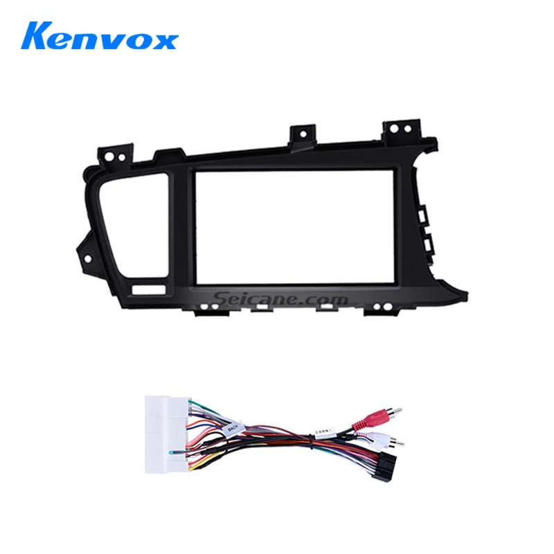 Voor Kia Optima K5 Rhd 2011-2014 Autoradio Fascia 9 Inch Dubbel 2 Din Dvd Gps Plastic Paneel Frame Dashboard Mount Stereo Speler