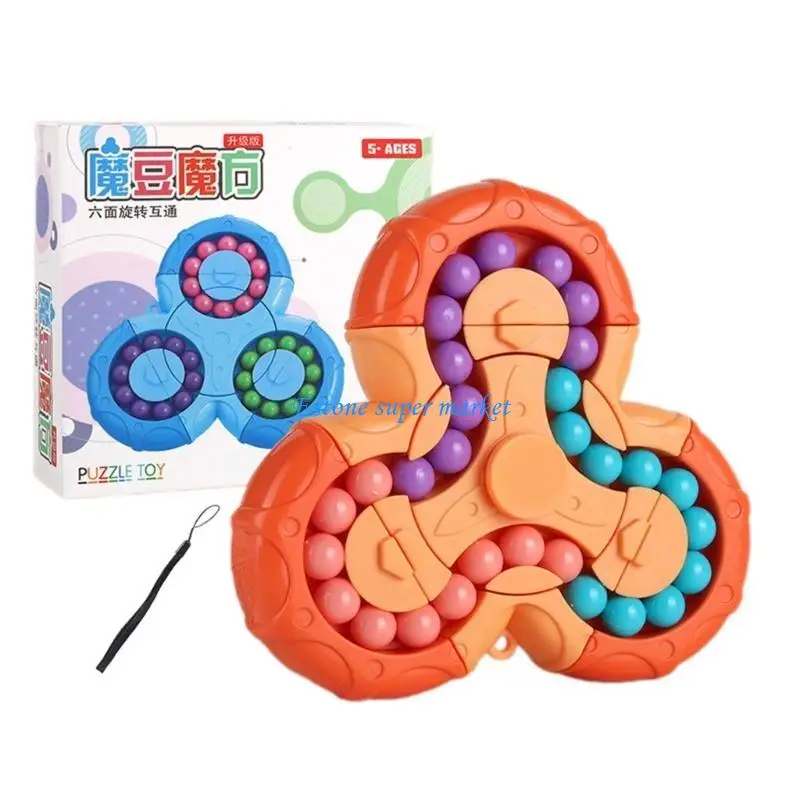 090b Obróć Cube Fasin Puzzle, stres i lęk Fidgets Toy Sensory Toy
