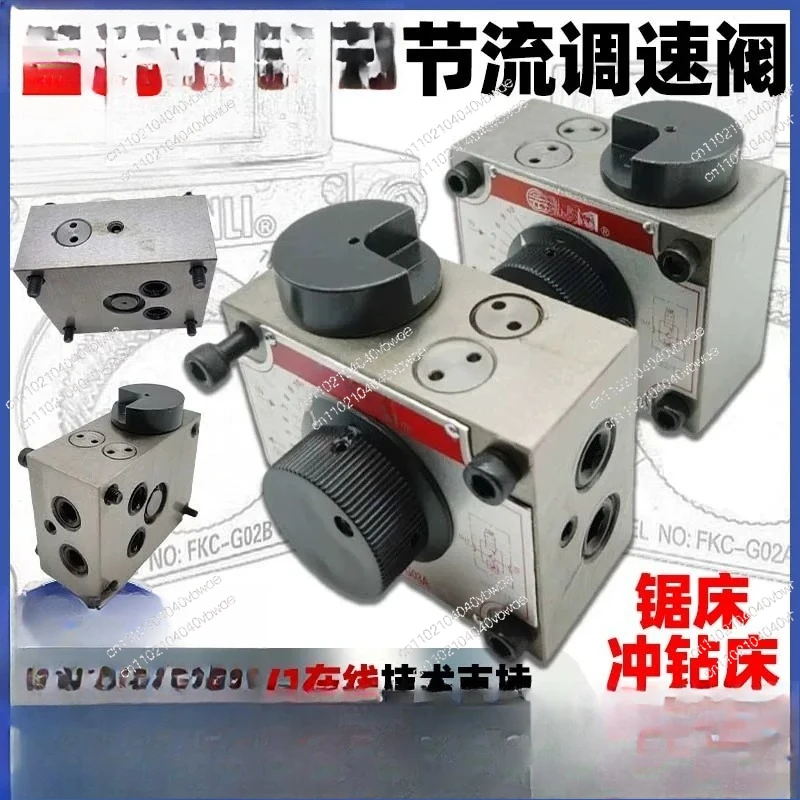 AA`Hydraulic Speed Control Flow Valve Cylinder Lift Control Valve FNC-G02FKC-G03AL4