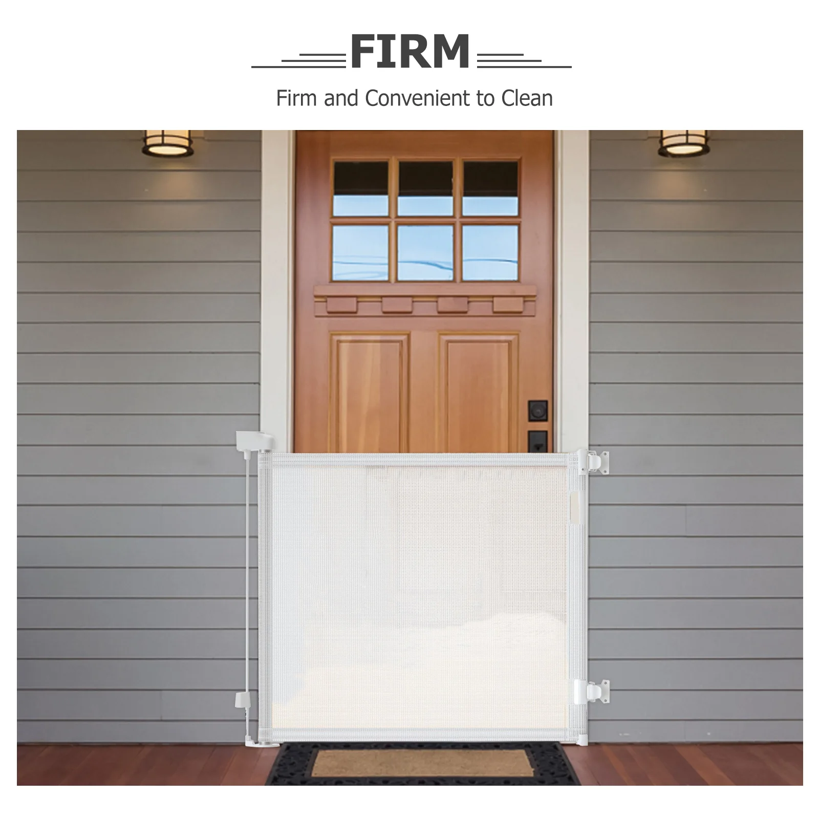 مجموعة واحدة من أجهزة تمديد بوابة الطفل: دعامات معدنية عالمية لاستبدال موصلات أمان الدرج، بوابات الأطفال الصغار #5