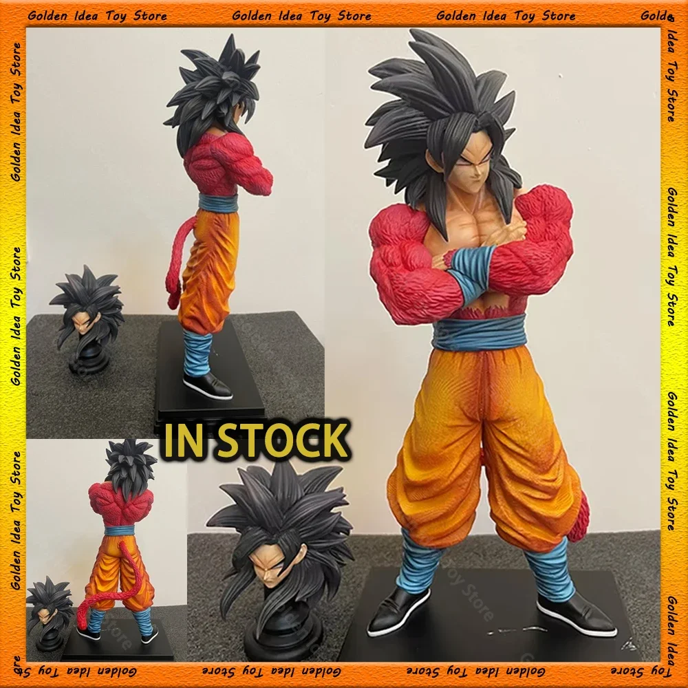 Dragon Ball Z Anime Figure Super Saiyan 4 Son Goku Figures SSJ4 Pvc Statue GK Figurine Model Collection Doll Toy Christmas Gifts