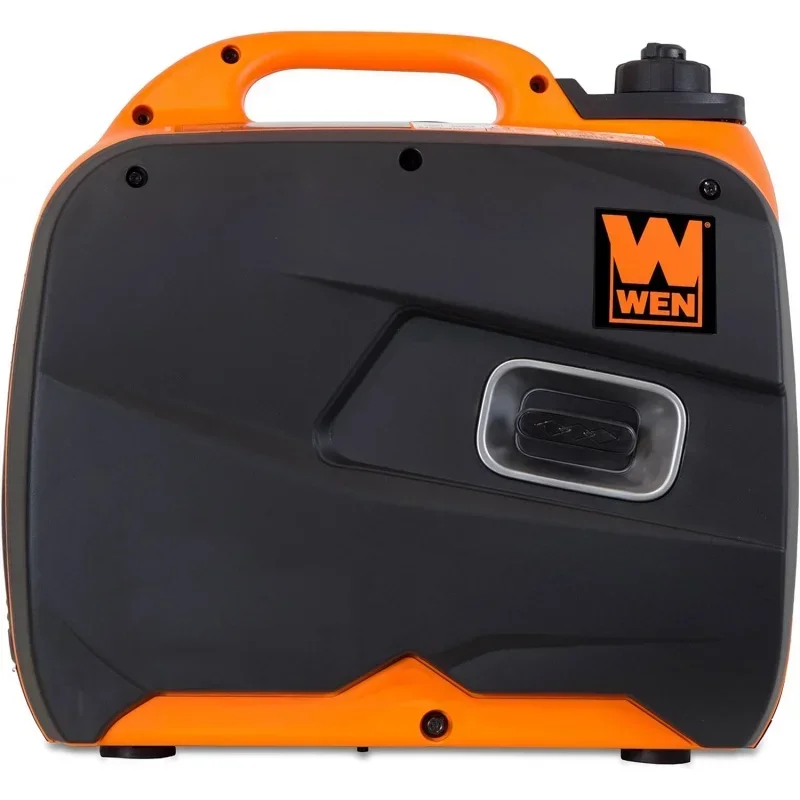 WEN 56200i 2000-Watt Gas Powered Portable Inverter Generator, CARB Compliant,Black & Orange