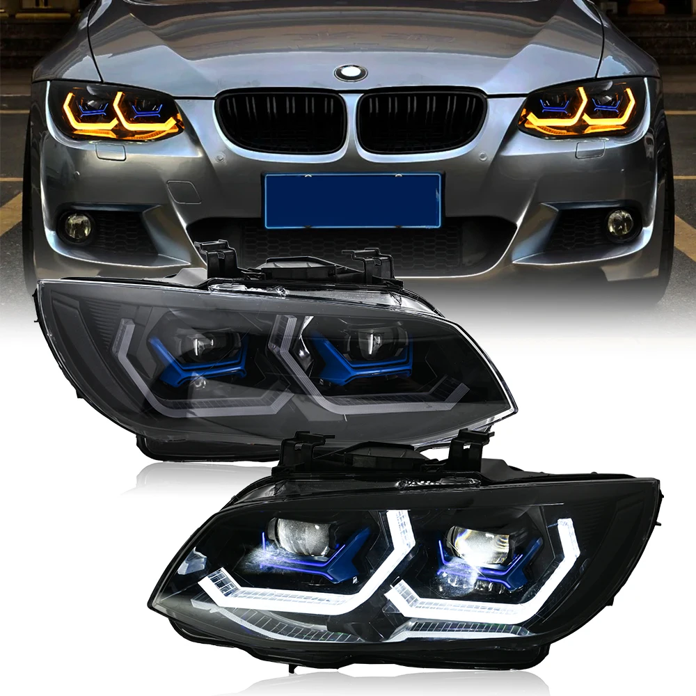 

Пара линз проектора DRL HID ксеноновые фары в сборе для BMW E92 E93 328i 335i Coupe 2011-2013 325i 2007-2010 гг. (без AFS)
