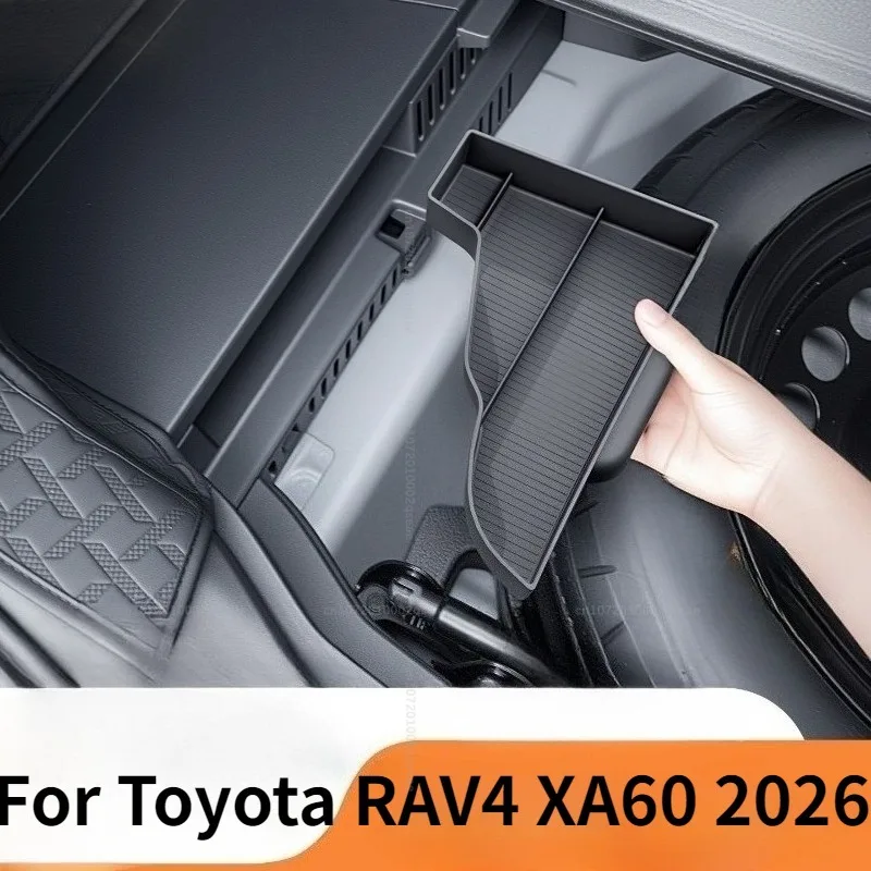 Für Toyota RAV4 XA60 2026 Kofferraum Links Rechts Multifunktions-Aufbewahrungsbox Wasserdicht Staubdicht Organizer Innenzubehör – Detail 1