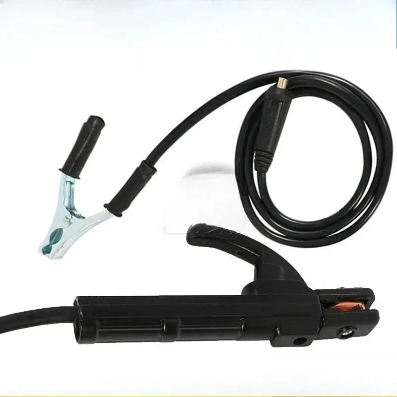 

1.5m Cable Professional 10-25 Plug for Welding Ground Clamp Clips Set Tig ARC Welding Machine