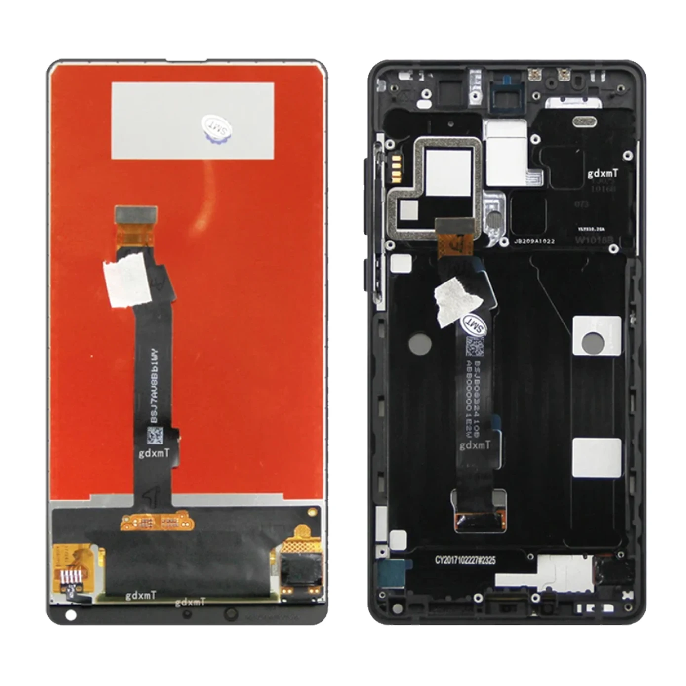 Imagem -02 - Lcd Touch Screen Digitizer Assembly Substituição com Frame 5.99 Fit para Xiaomi mi Mix 2s Mix2 Mix2s