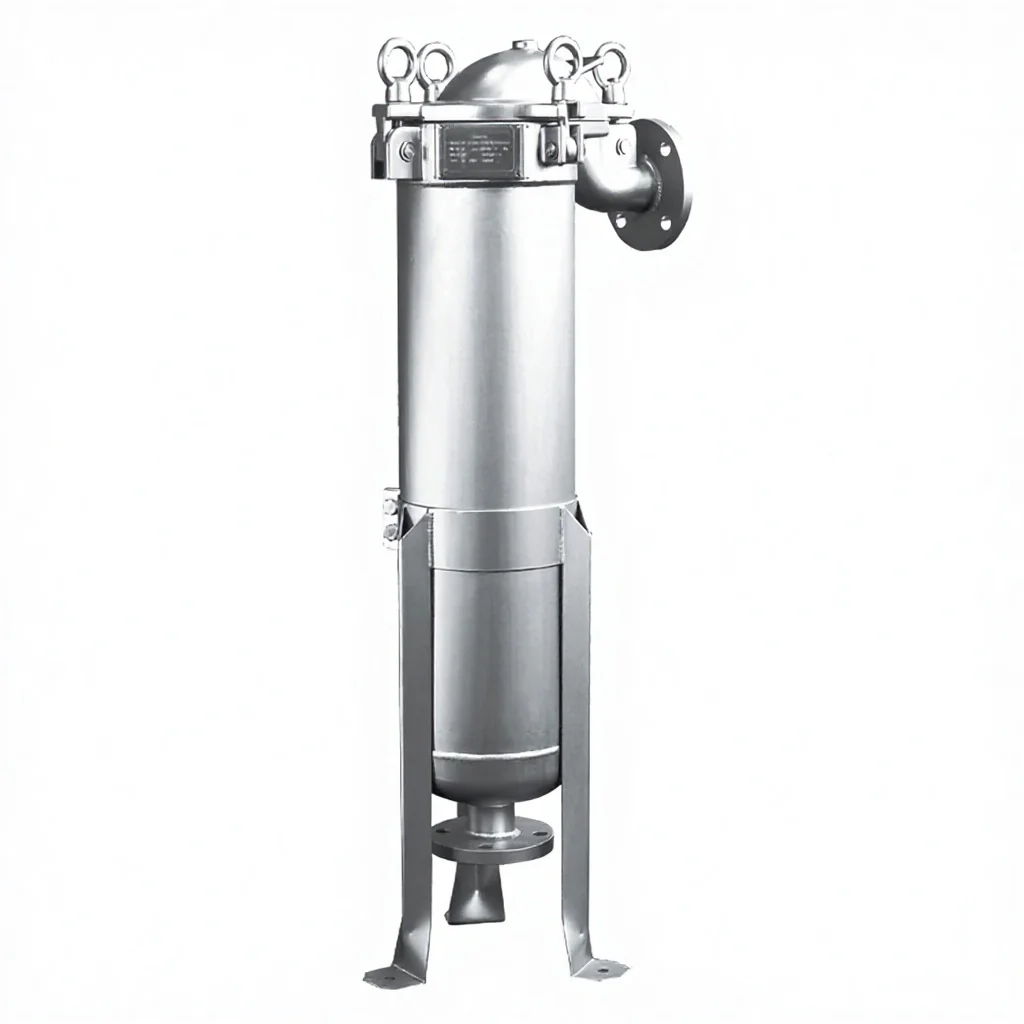 single-bag filter for juice Water wine liquid Industrial Filtration System Food-grade 304/316L stainless steel