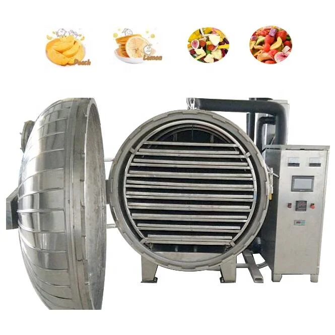 Customized Candy Pilot Food Freeze Dryer Meat Lyophilizer Dehydrator Machine PLC Commercial Industrial Compressed Vacuum Sweet