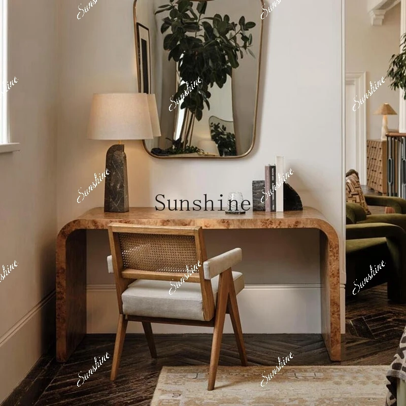 

Retro porch table case aisle corridor case few simple Italian styleYY