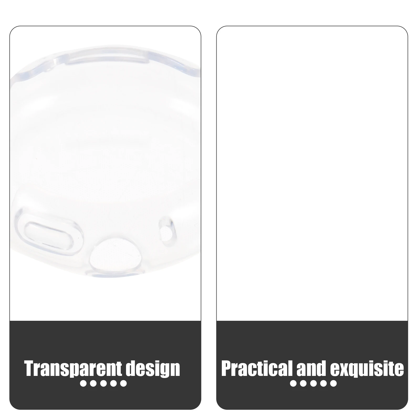 

2pcs Smart Watch Protective Case Transparent TPU Cover Screen Protector Shockproof Anti-Scratch Decorative Wristwatch Shell