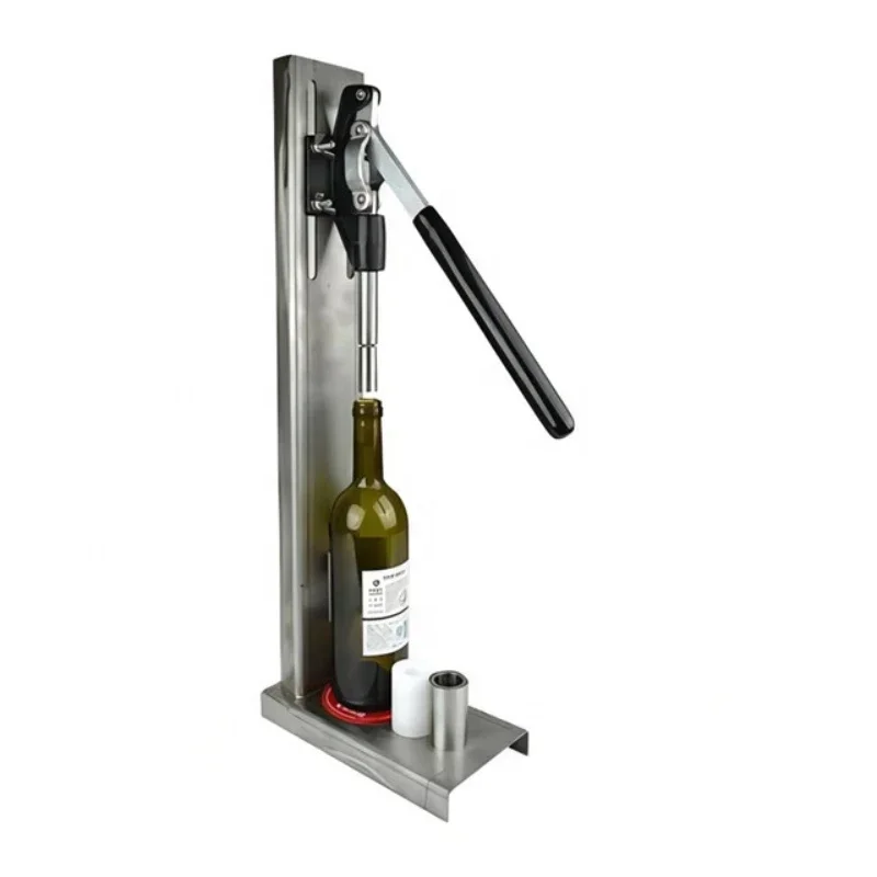 Manual Wine Corking Machine Metal Wine Corkers Equipment