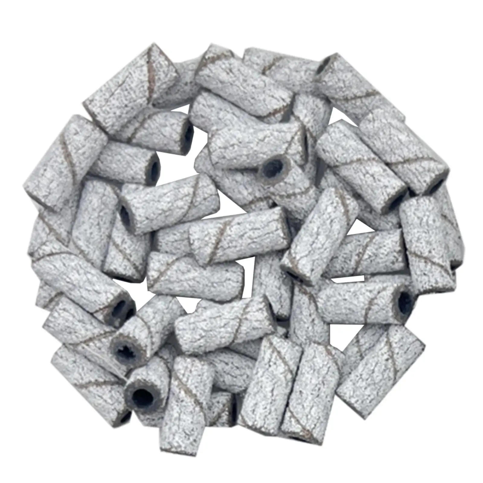 50 قطعة مسمار الرملي العصابات هلام البولندية مانيكير مزيل ملحق دائم مانيكير أداة ملحق ل 3.1 مللي متر ملف آلة الفتيات #3