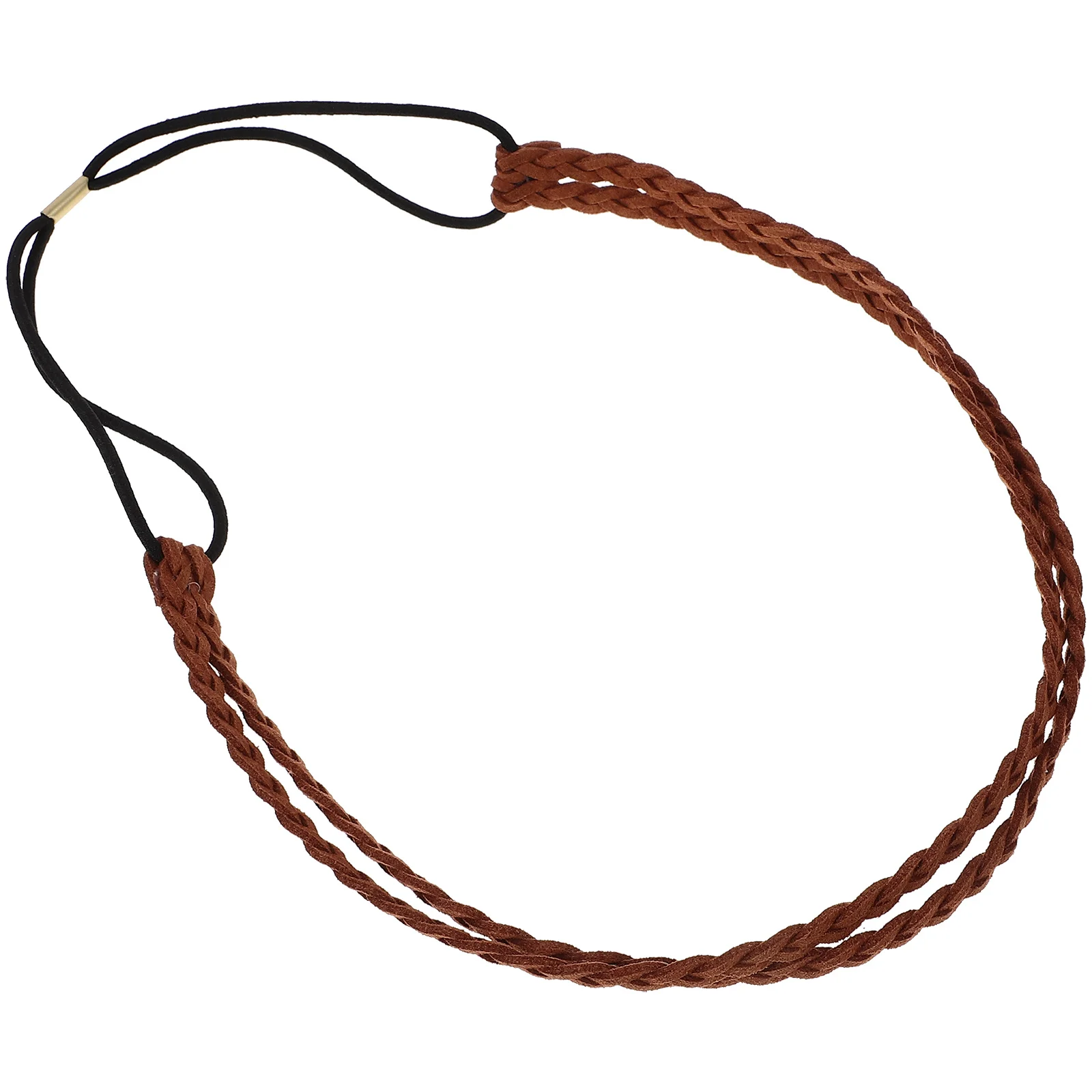 

Sweet Tone Double Layer Braiding Hairband Adjustable Fashion Hair Hoop for Photo Shoots Special Occasions Hair Accessory Decor