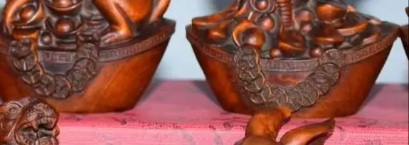 Old Boxwood the twelve Chinese zodiac signs Animal figurines  12 Zodiac Statues a set Wenfang Amass wealth Ornaments Town house