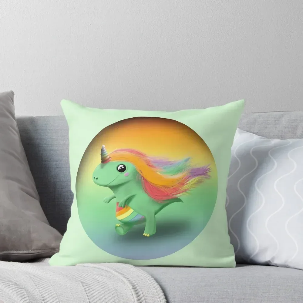 

Unicorn Dinosaur Throw Pillow Pillow Covers Decorative Cushion Cover Set Couch Cushions Luxury Pillow Cover