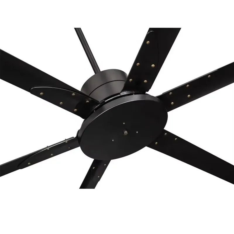 Picture 6: Factory Workshop Warehouse 120 Inch Metal Blade Big Size Industrial Ceiling Fan With Remote Control