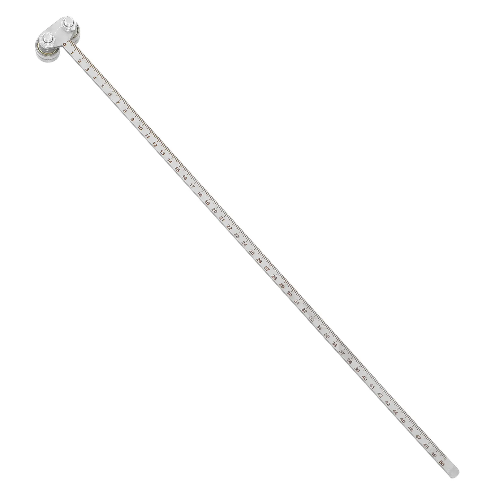 Stainless Steel Circular Saw Cutting Guide 21.26x1.77x1.57in Precision Ruler for Woodworking Table Saw Guide Rail