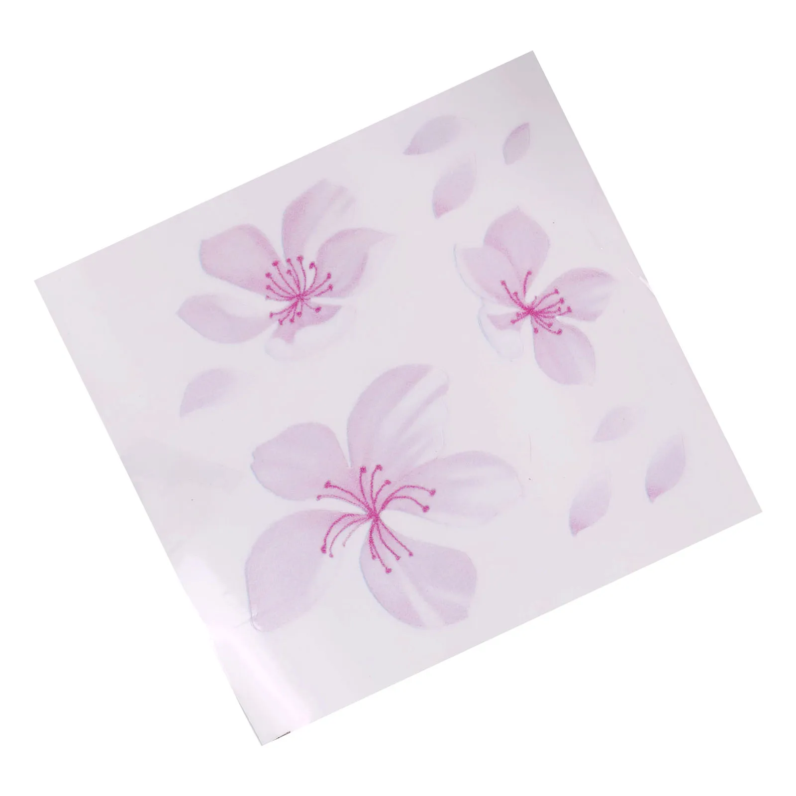 For Vehicle Decoration Flower Bumper Stickers Vinyl Car Sticker Quick Installation Process Vibrant Floral Design