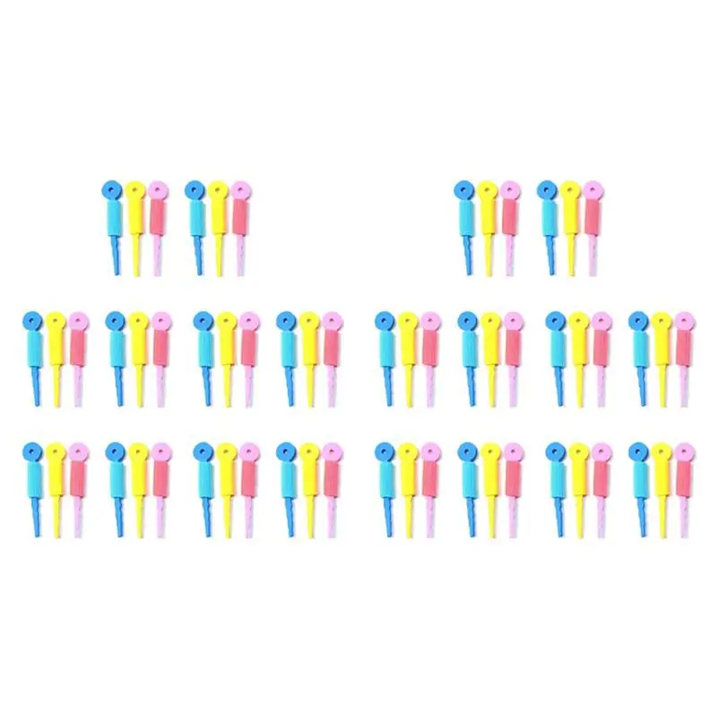 

60 PCS Hair Care Foam Rollers Magic Sponge Soft Hair Curler Hair Styling Hair Roll Rollers DIY Tools For Women-AT36