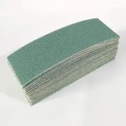 198*70MM Mesh Sanding Disc Sandpaper 80-400 Grit Hook Loop Dust-Free Anti-Blocking For Car Paint Metal Finishing Polishing