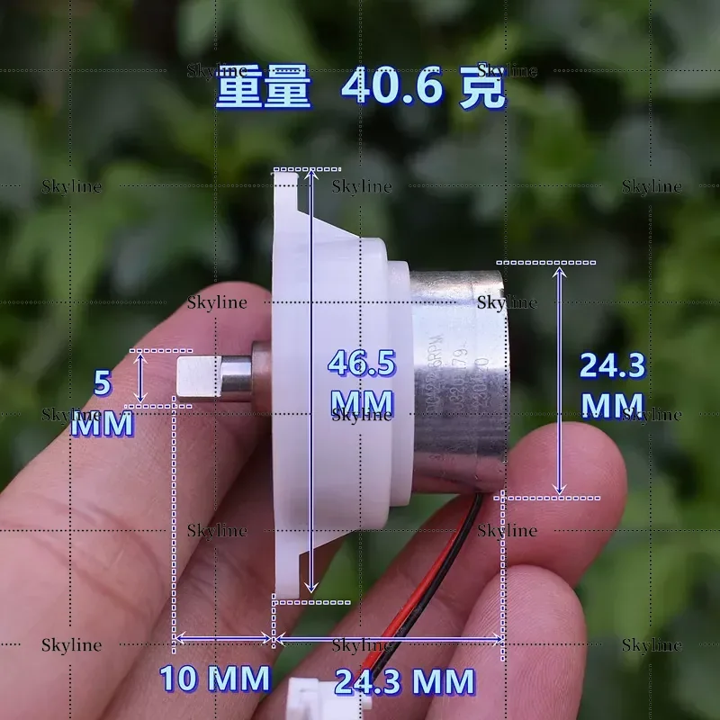 For Metal Gear S32B300 Gear Motor DC12V Wall Breaker Electric Valve Steering Valve Motor