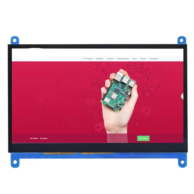 1024X600 7 Inch Touch -Compatible Display Touch Screen Panel For Raspberry Display LCD HD Display Pc Monitor IPS