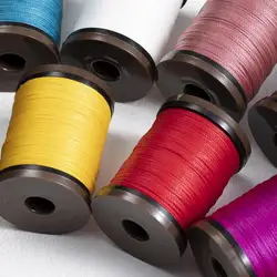0.6mm Round Waxed Thread Polyester Cord For Leather Craft Sewing DIY Jewelry Handmade Bracelet Making Beading Thread String