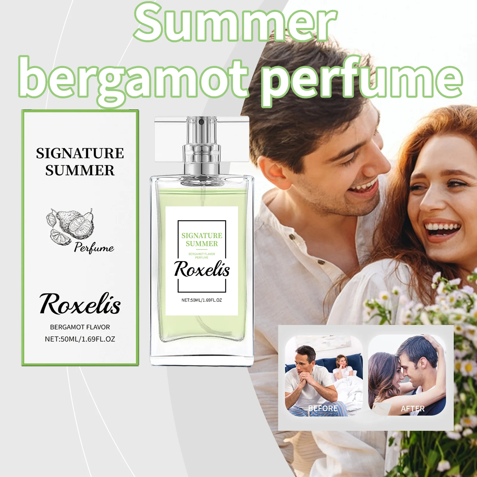 

Summer Bergamot Perfume Natural Fragrance Portable Bergamot Elegant ＆ Fresh In Summer Surrounding Light Fragrance Perfume Spray