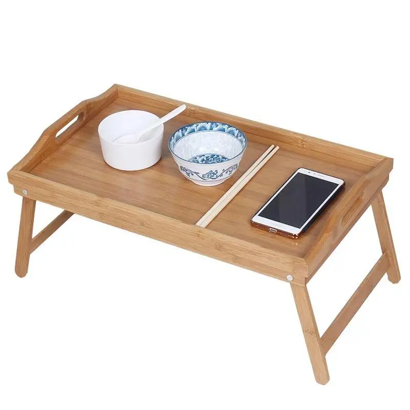 Computer Desk Window Table Foldable Laptop Stand Breakfast Plate Bed Tray Cozy Bedside Bay Room Desks For Bed Sofa