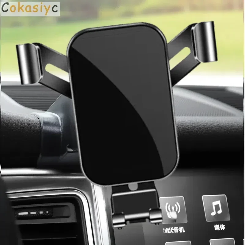 

Автомобильный кронштейн для крепления вентиляционного отверстия, держатель для мобильного телефона для Porsche Macan Cayenne Paramela, аксессуары 2017 2018 2020