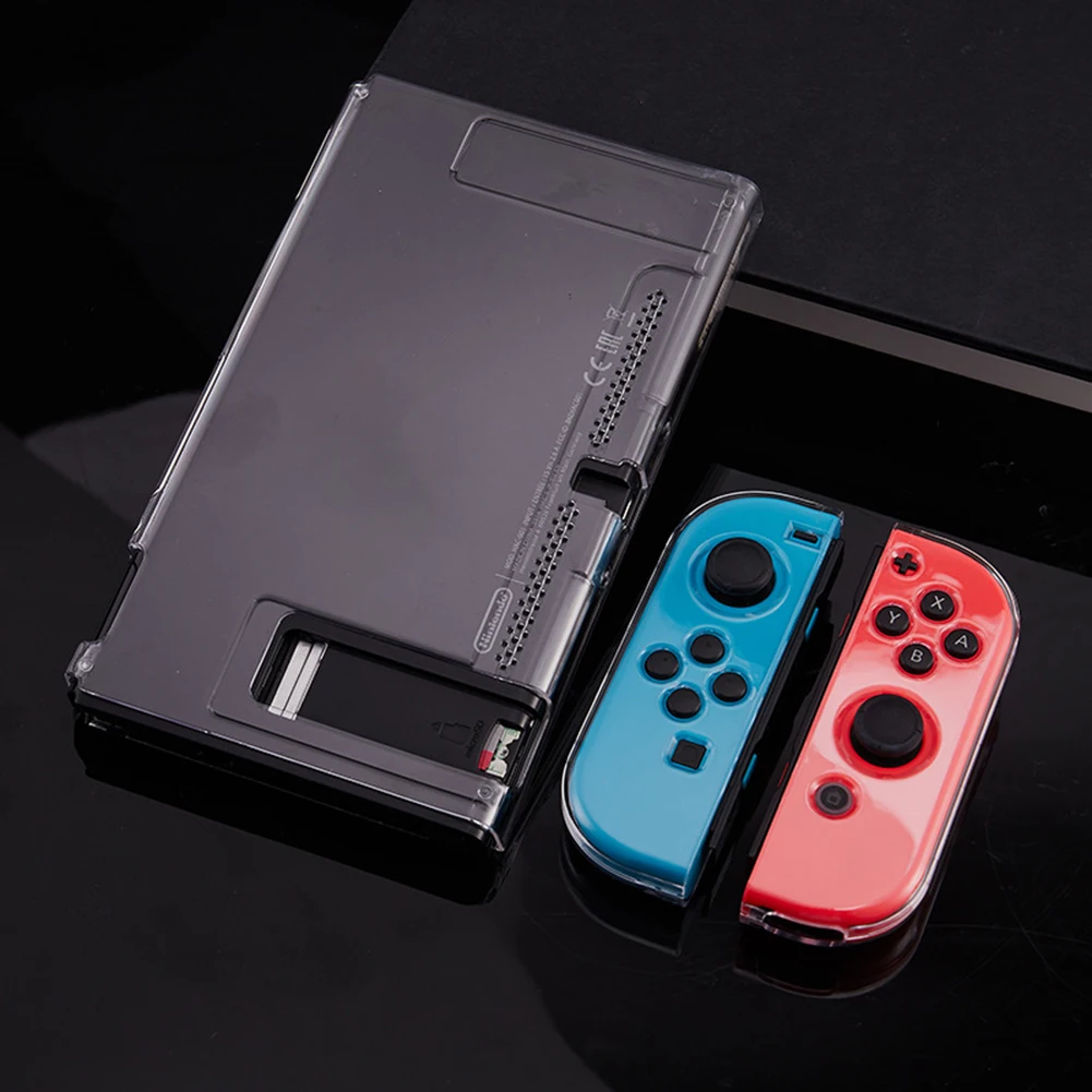 Mềm Mại Bảo Vệ Dành Cho Nintend Công Tắc Tay Cầm TPU Vỏ Tay Cầm Với Trò Chơi Khe Cắm Thẻ Chống Sốc Nắp Mũ Lưỡi Trai