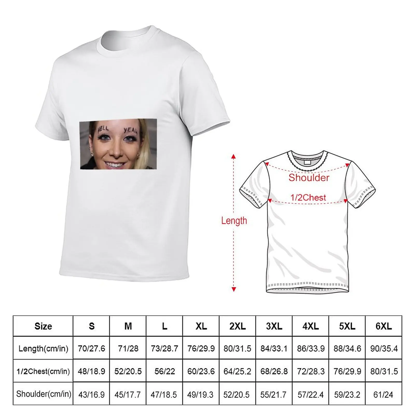 جينا ماربلز هيل نعم الحواجب تي شيرت تي شيرت مصمم رجل تي شيرت القطن عالية الجودة تي شيرت #2