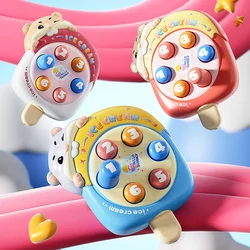 Mini Whack-a-Mole Hand-Eye Coordination Educational Toy in Random Colors - A Children's Finger Pinching Decompression Toy