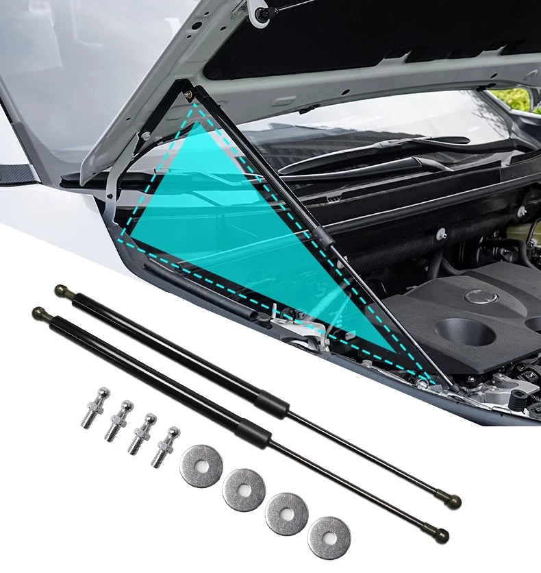 2PCS Gas Struts For Kia Carnival 2015-2020 Front Hood Bonnet Modify Lift Support Shock Damper Absorber Prop Rods