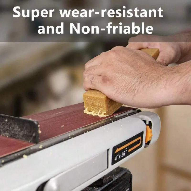 1Pc Abrasive Cleaning Stick-Natural Rubber Eraser-Rubber Abrasive Cleaning Stick-For Belt and Disc Cleaners