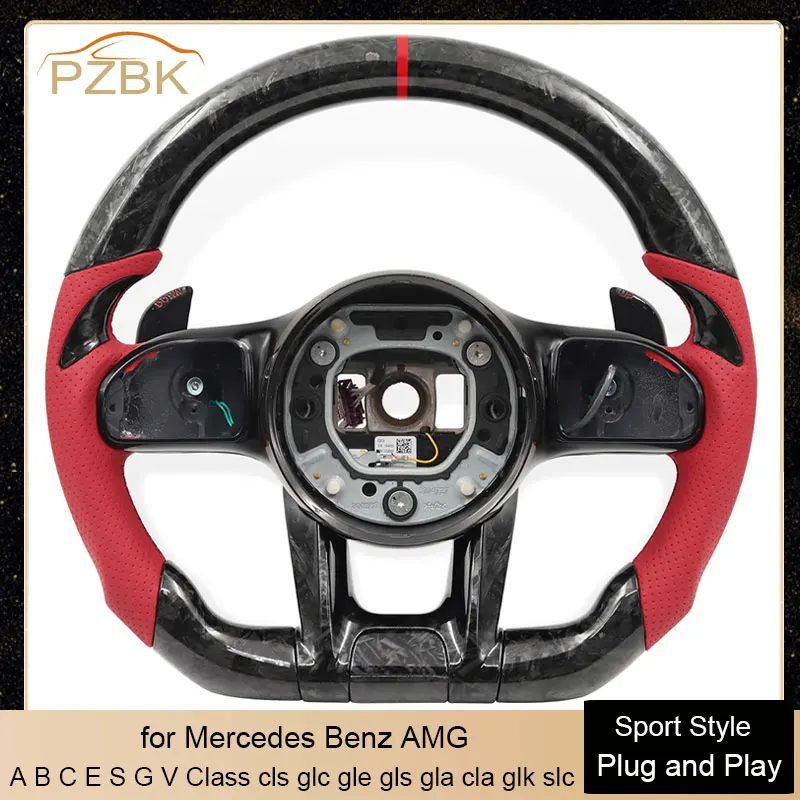 

Car Steering Wheel for Mercedes Benz AMG E200 E260 E300 E320 E43 E63 C180 C200 C260 W223 C300 C43 C63 S320 S350 S400 S450 S500