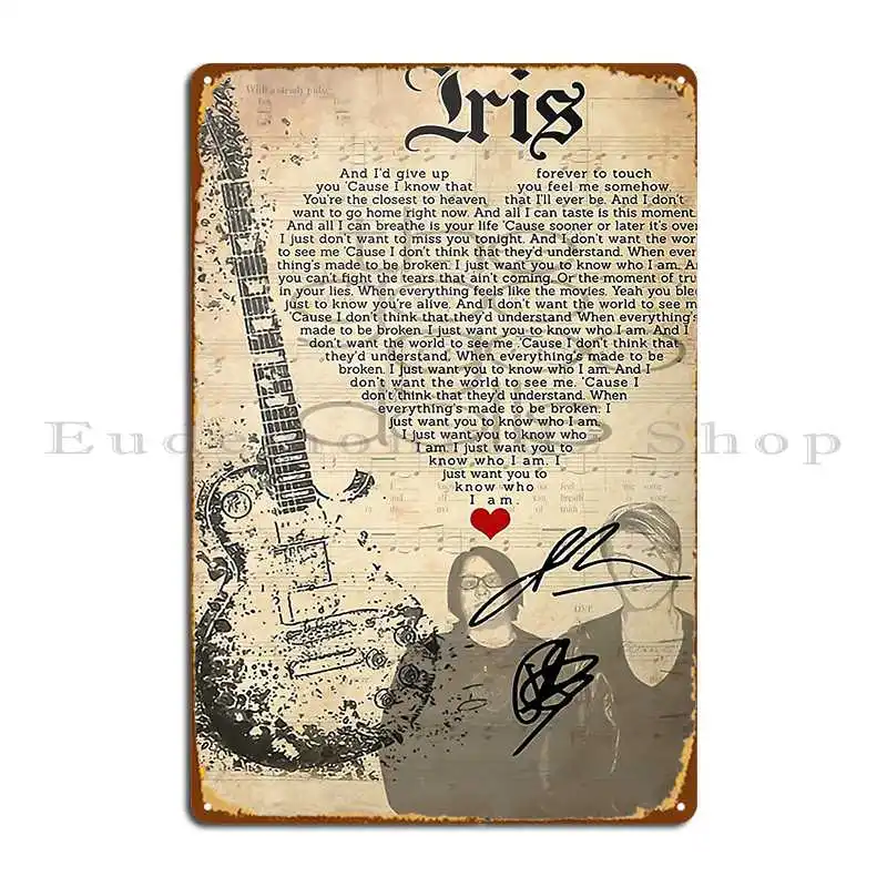 Iris Lyric Metal Si…