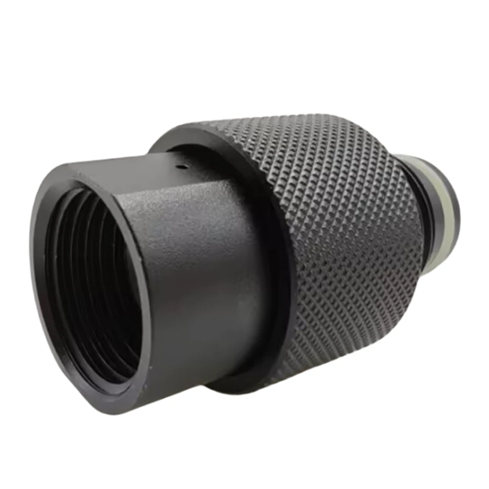 [NEW!A08R】 HPA Air Tank Regulator Valve Saver CO2 Cylinder G1/2-14 Threaded Switch Connector Pneumatic Control Connector