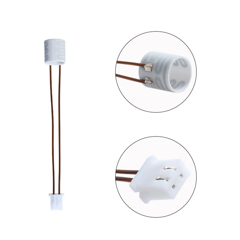 2 قطعة ل Creality K1/ K1 ماكس Hotend أنبوب التدفئة 24V60W أنبوب التدفئة ثلاثية الأبعاد ملحقات الطابعة ل K1 ماكس K1