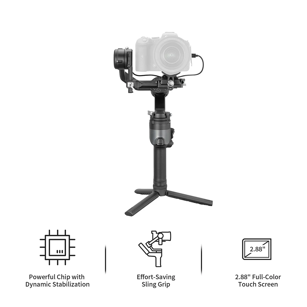 Imagem -06 - Zhiyun-weebill Handheld Gimbal Estabilizador de Eixos para Câmeras Dslr Mirrorless Compatível com Canon Sony Nikon Panasonic Lumix