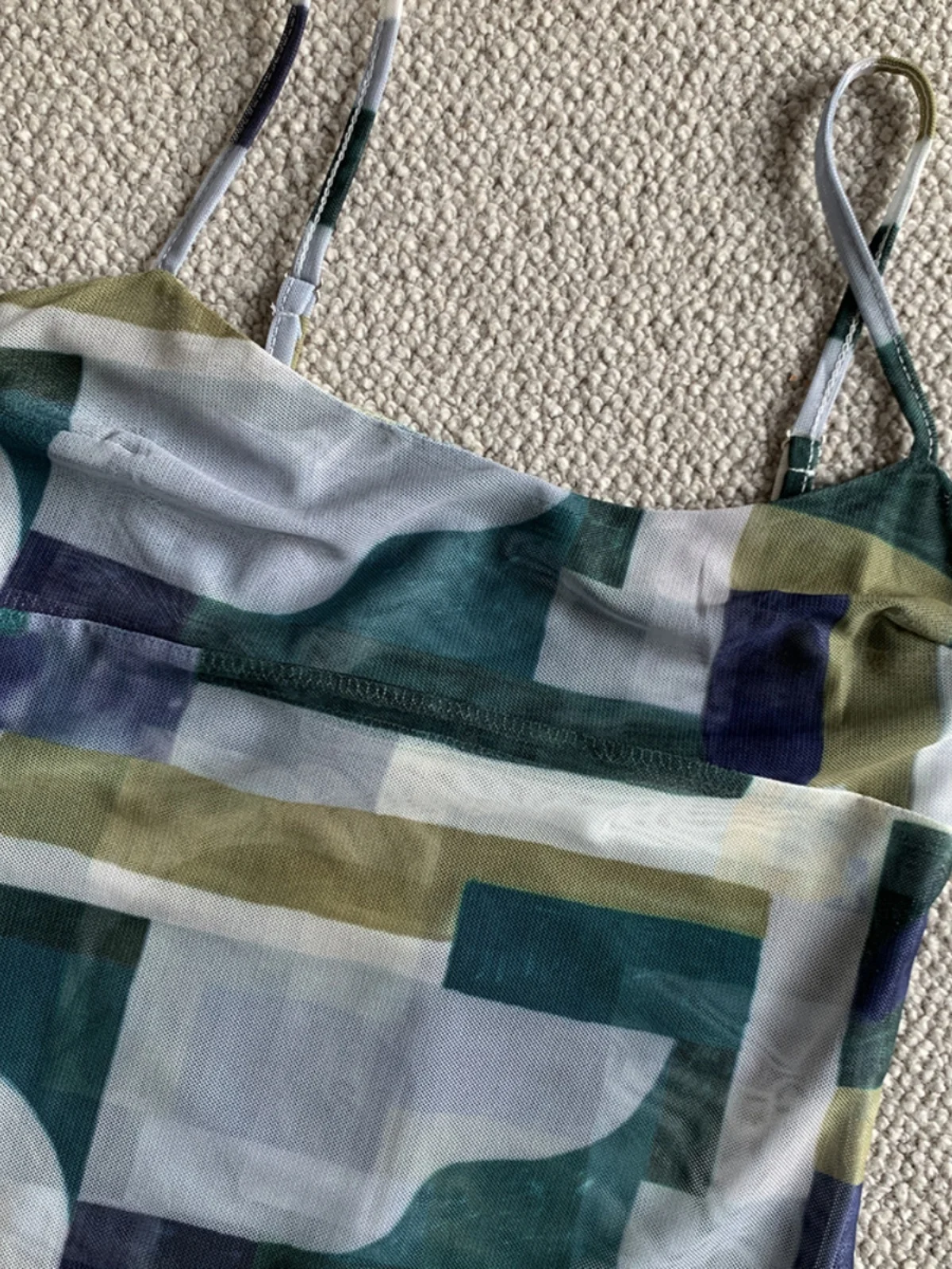 Vestido fino de malha de camada dupla feminino, xadrez, sexy, embrulhado, quadril, curto, menina picante, estilo americano, verão, F015