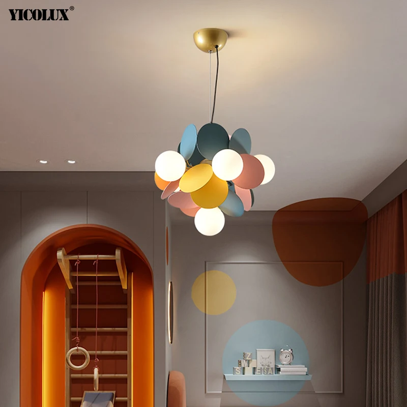 Colorido Flash nuevo LED luces de araña modernas sala de estar comedor dormitorio Villa colgante pisos Bar pasillo lámparas de iluminación interior