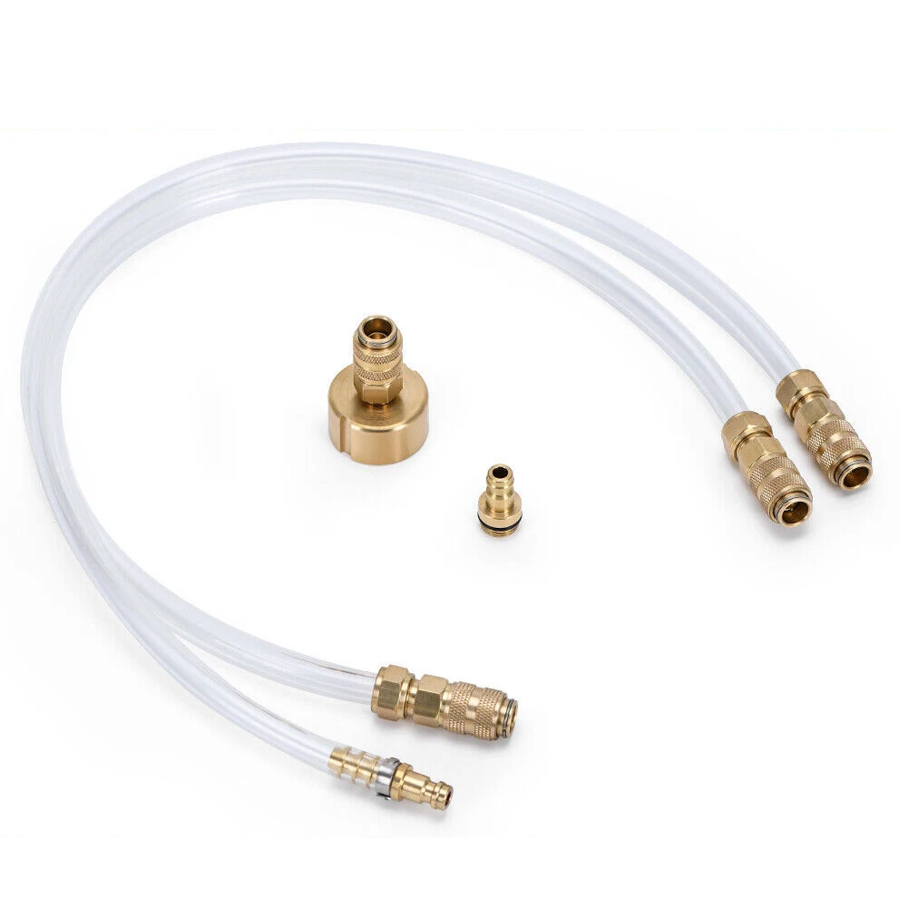 

СПУСКНОЙ шланг с бесгерметичным латунным фитингом, мостовая труба, шланг с защитой от ржавчины, быстрое соединение для большинства подвесных гидравлических рулевых устройств