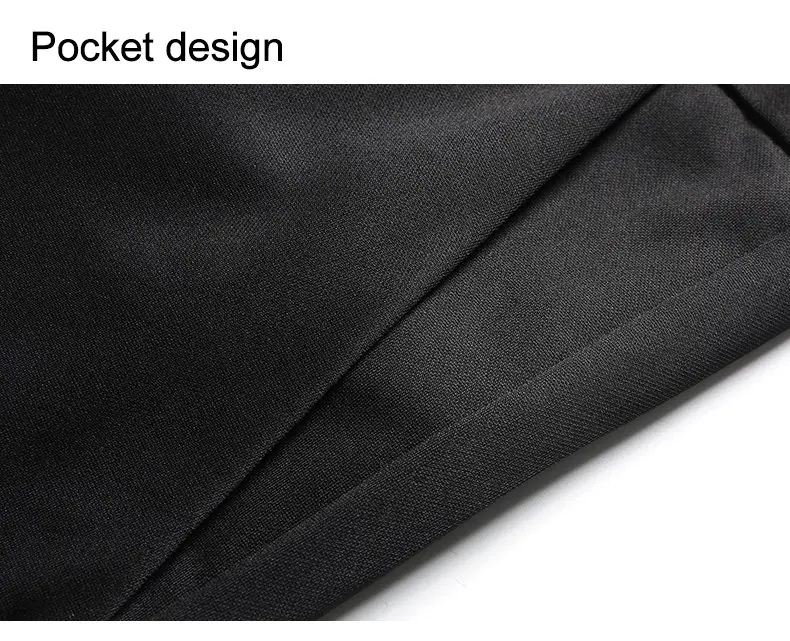 Herren Slim Fit Stickerei Anzughose Elastische Stretch Gerade Lässige Hose Männliche Business Formelle Lange Hose – Detail 16