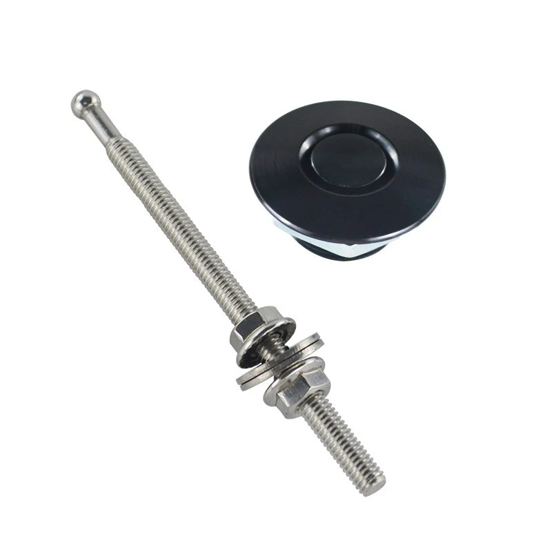 Tombol Tekan Universal 32Mm/1.25 "Kit Klip Kunci Pin Kap Mesin Kunci Jaring Aluminium Kunci Cepat Mobil