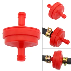 6.5mm 1/4 Inch Gas Fuel Filter Replacement Fit for Briggs Stratton John Deere / 298090 42-5240 56-6360 / AM107314 LG298090