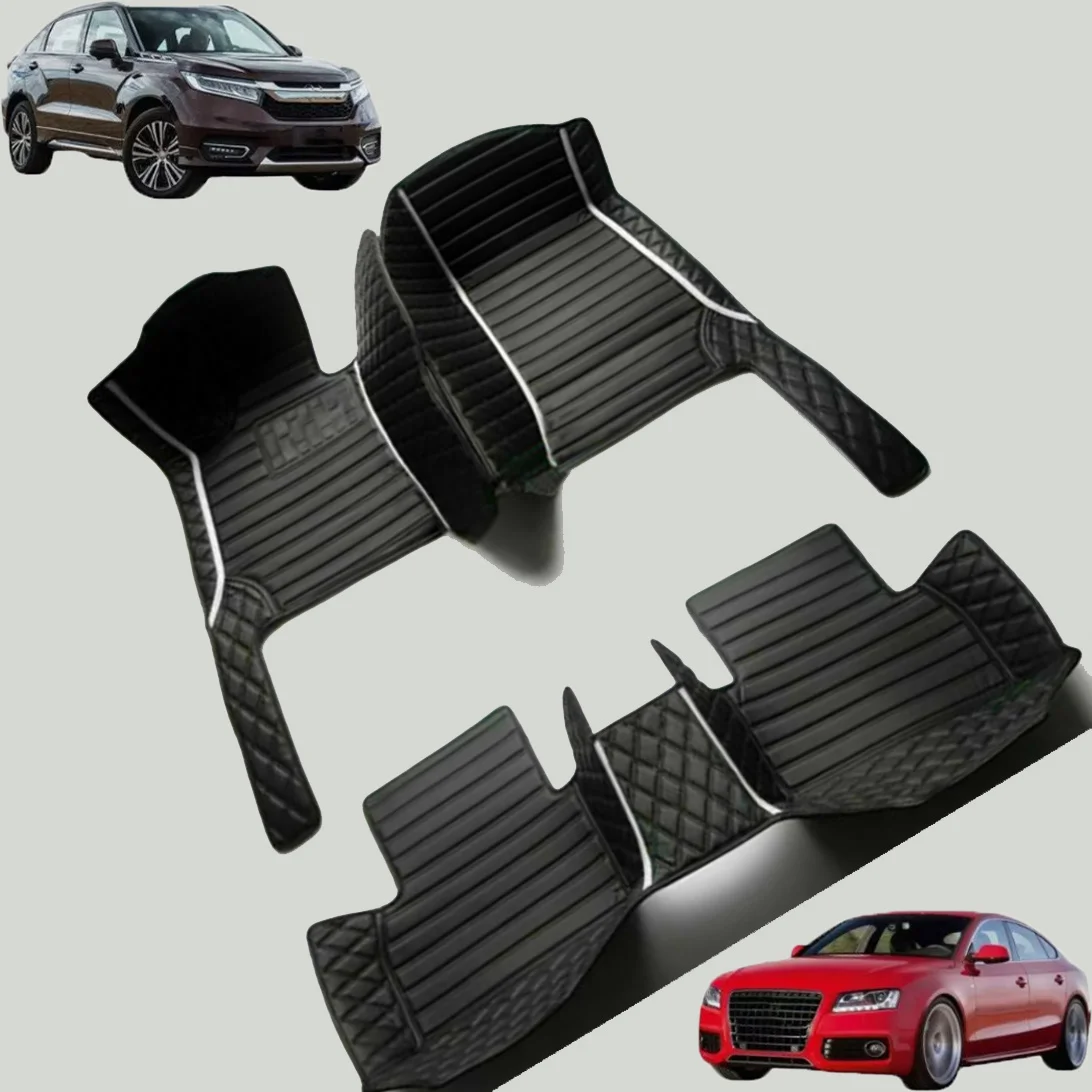 

Custom Car Floor Mats For Cadillac XT5 2016-2023 Years Auto Foot Coche Accessories Waterproof Leather Floor Liners