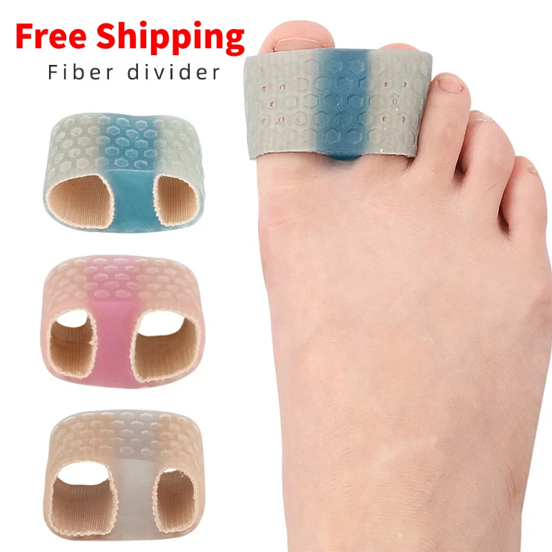 Separador de Gel para el cuidado de los pies, alisador de silicona para el pulgar, herramienta para aliviar el dolor, ajustador de juanetes, Hallux Valgus, 1 piezas