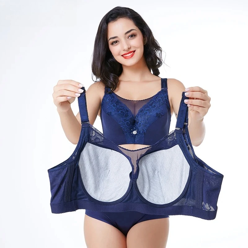 Reggiseni taglie forti per donna Reggiseno coppa DEFG 115F 120G Reggiseno push up Reggiseni grandi Coppa ull femminile Reggiseni di grandi dimensioni per donna DEF